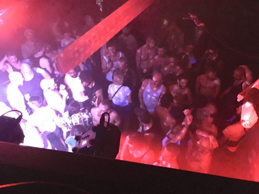 Dance floor mikro cellar Tuntenhaushoffest 2018